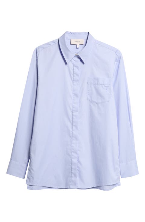 Riley Boyfriend Button-Up Shirt