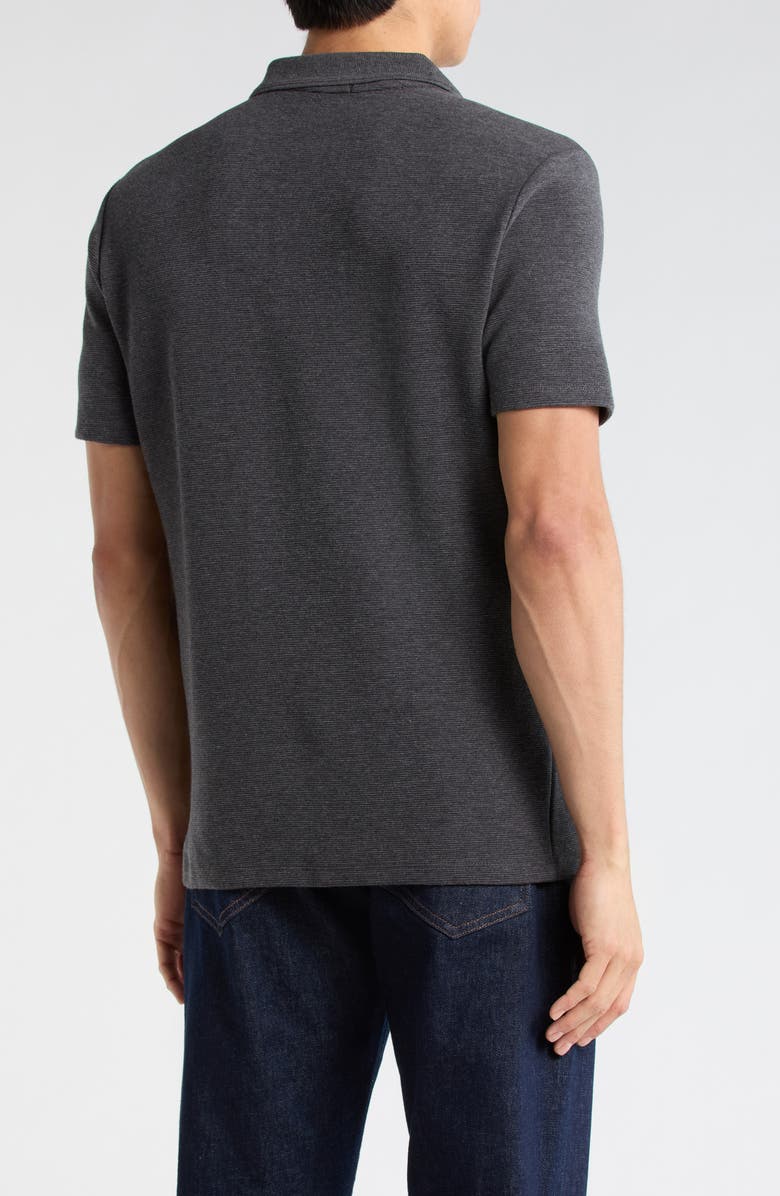 Robert Barakett Rick Knit Polo, Alternate, color, Black