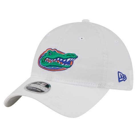 Men's New Era White Florida Gators Active Ripstop 9TWENTY Adjustable Hat