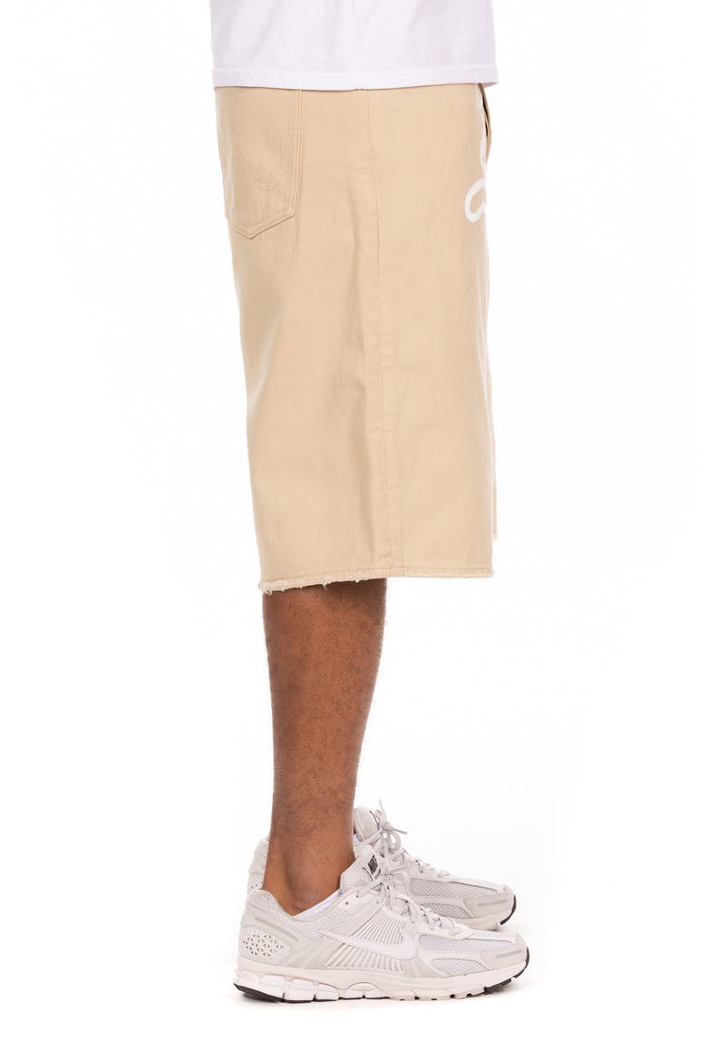 Fenton 5-Pocket Cotton Twill Shorts, Alternate, color, FOG