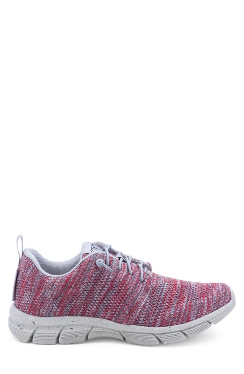 Woolloomooloo Merino Wool Trainer Sneaker In Red Multi