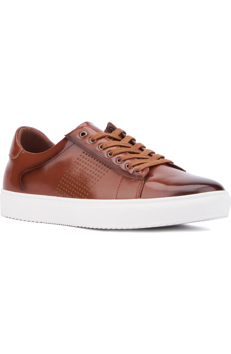 XRAY Bailey Faux Leather Sneaker, Main, color, Brown