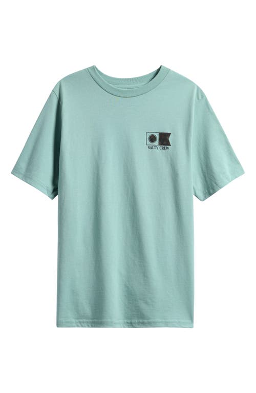 Salty Crew Kids' Flagship Fill Cotton Graphic T-Shirt in Mackerel  product