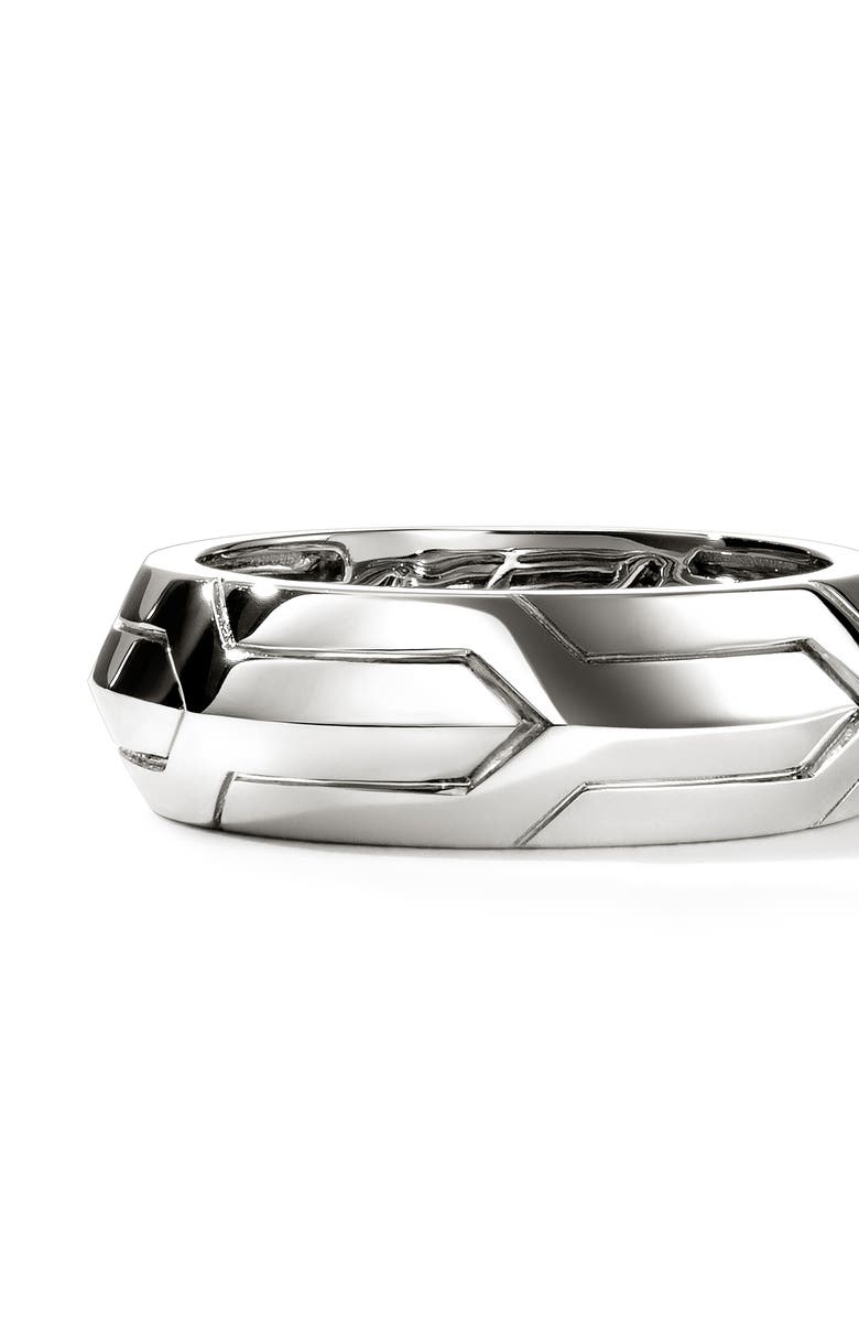 John Hardy Icon 50 Sterling Silver Band, 7mm, Alternate, color,