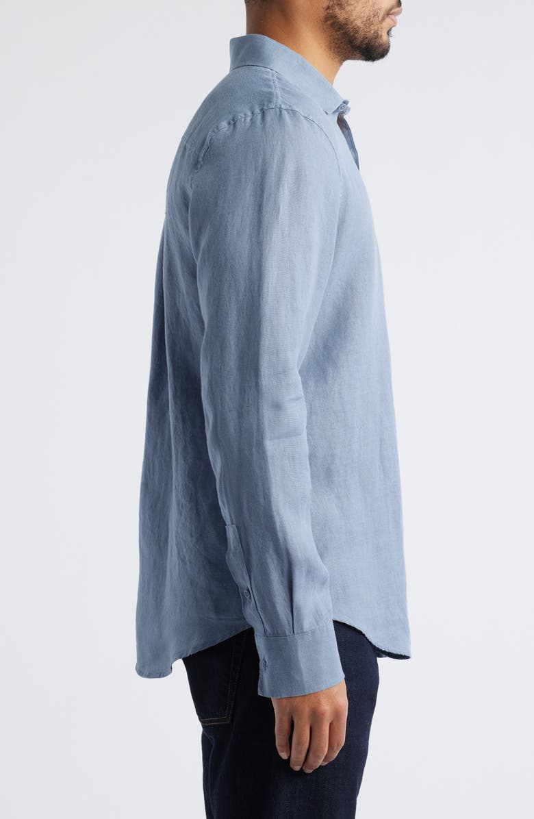 Linen Button-Up Shirt