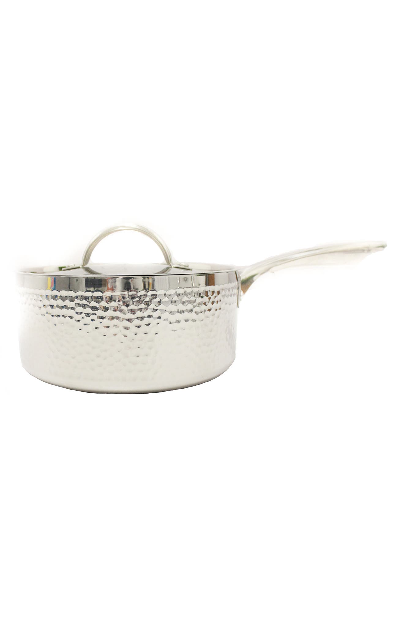 BergHOFF INTERNATIONAL Hammered 7" Covered Saucepan