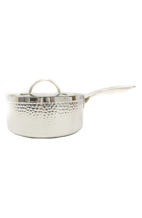 INTERNATIONAL Hammered 7" Covered Saucepan