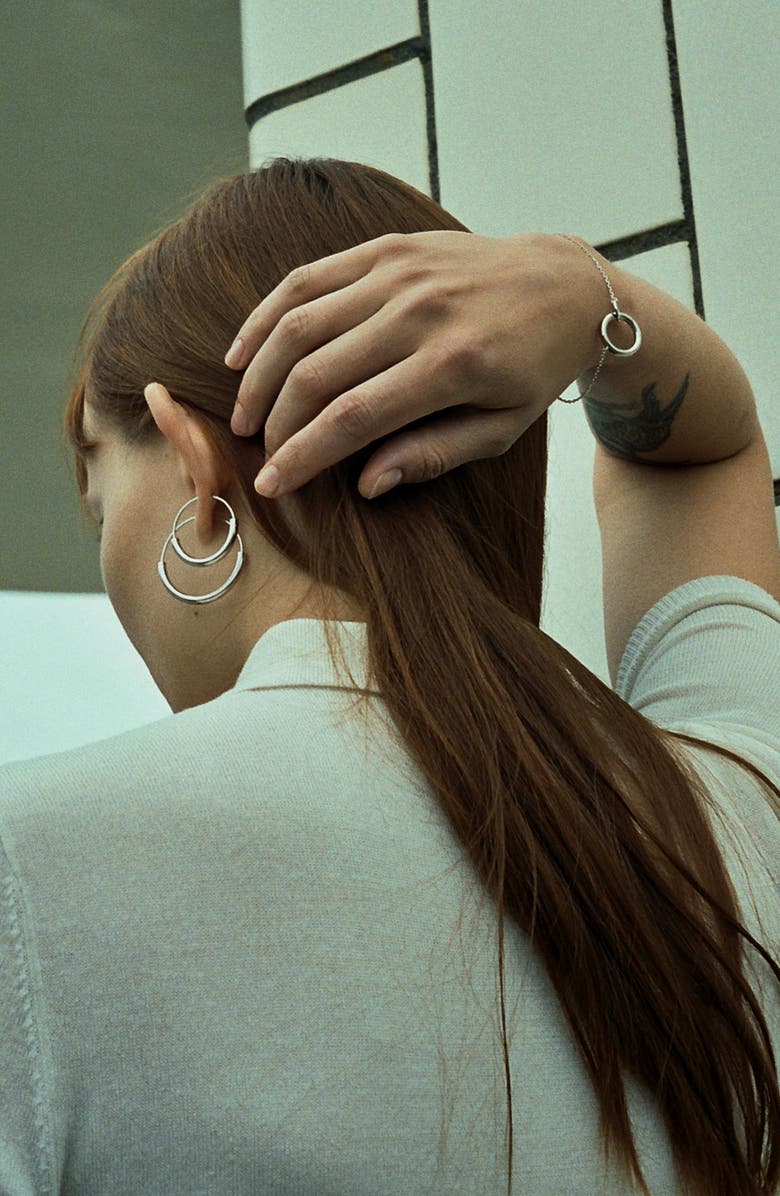 Maria Black Classic Serendipity Hoop Earring, Alternate, color,