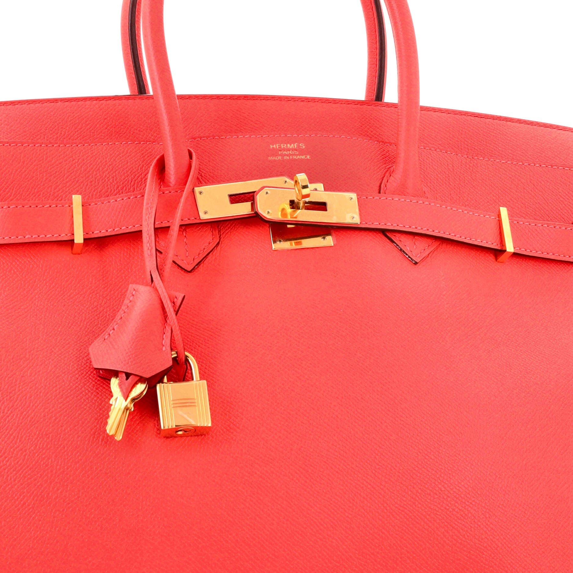 Birkin Handbag Pink Epsom with Gold Hardware 35, Alternate, color, Pink