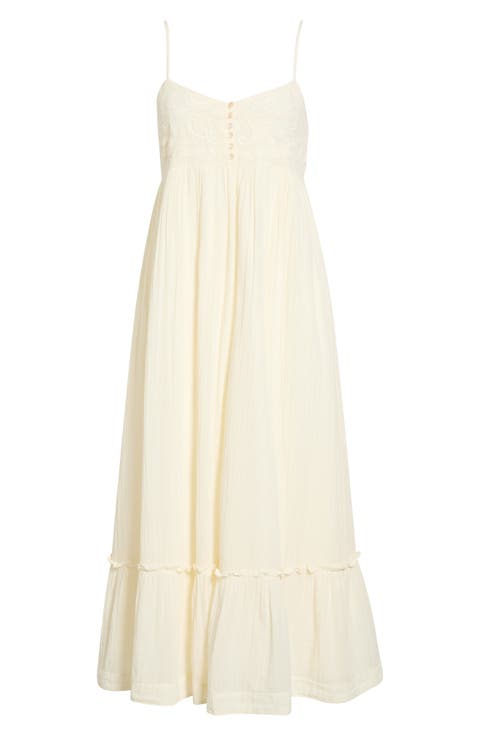 Embroidered Cotton Sundress