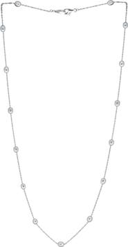 EFFY Grey Freshwater Pearl Beaded Station Necklace