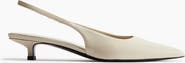 H&M Kitten-heeled pointed slingbacks