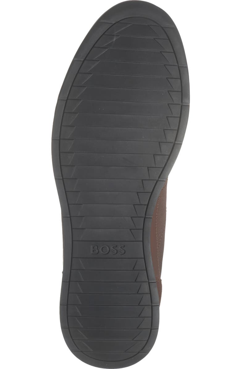 BOSS Titanium Low Top Sneaker, Alternate, color, Dark Red