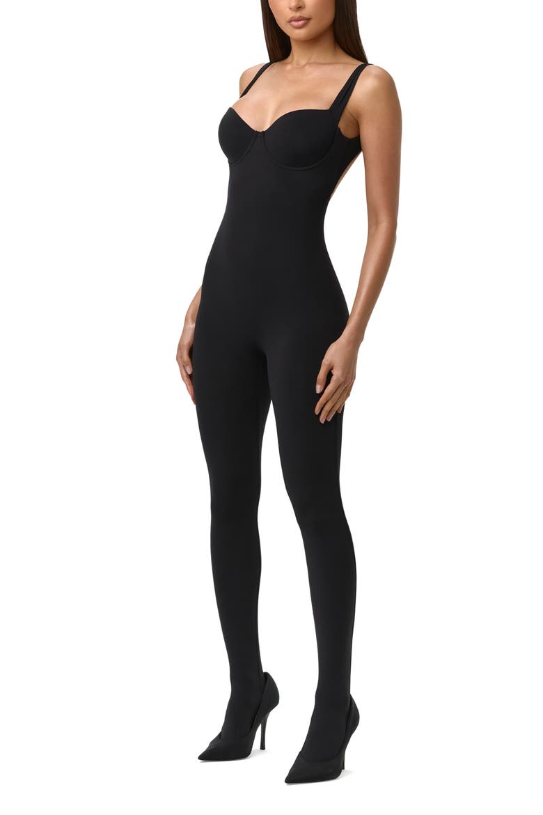 Naked Tank Jumpsuit, Alternate, color, BLACK