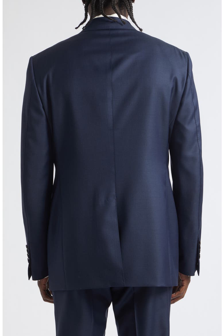Shelton Wool Sharkskin Suit Jacket, Alternate, color, UCC NAVY