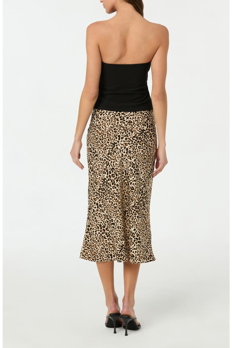 Satin Slip Skirt, Alternate, color, LEOPARD PRINT