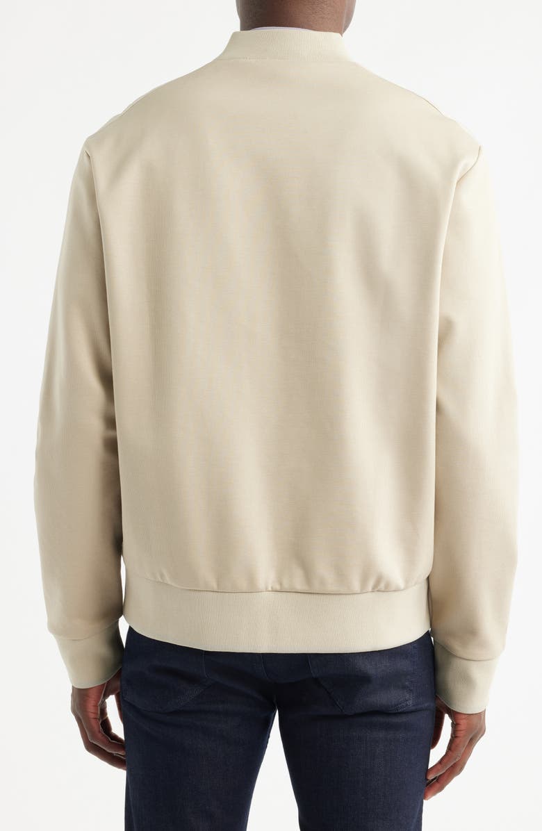 BOSS Skiles Cotton Jacket, Alternate, color, Open Beige