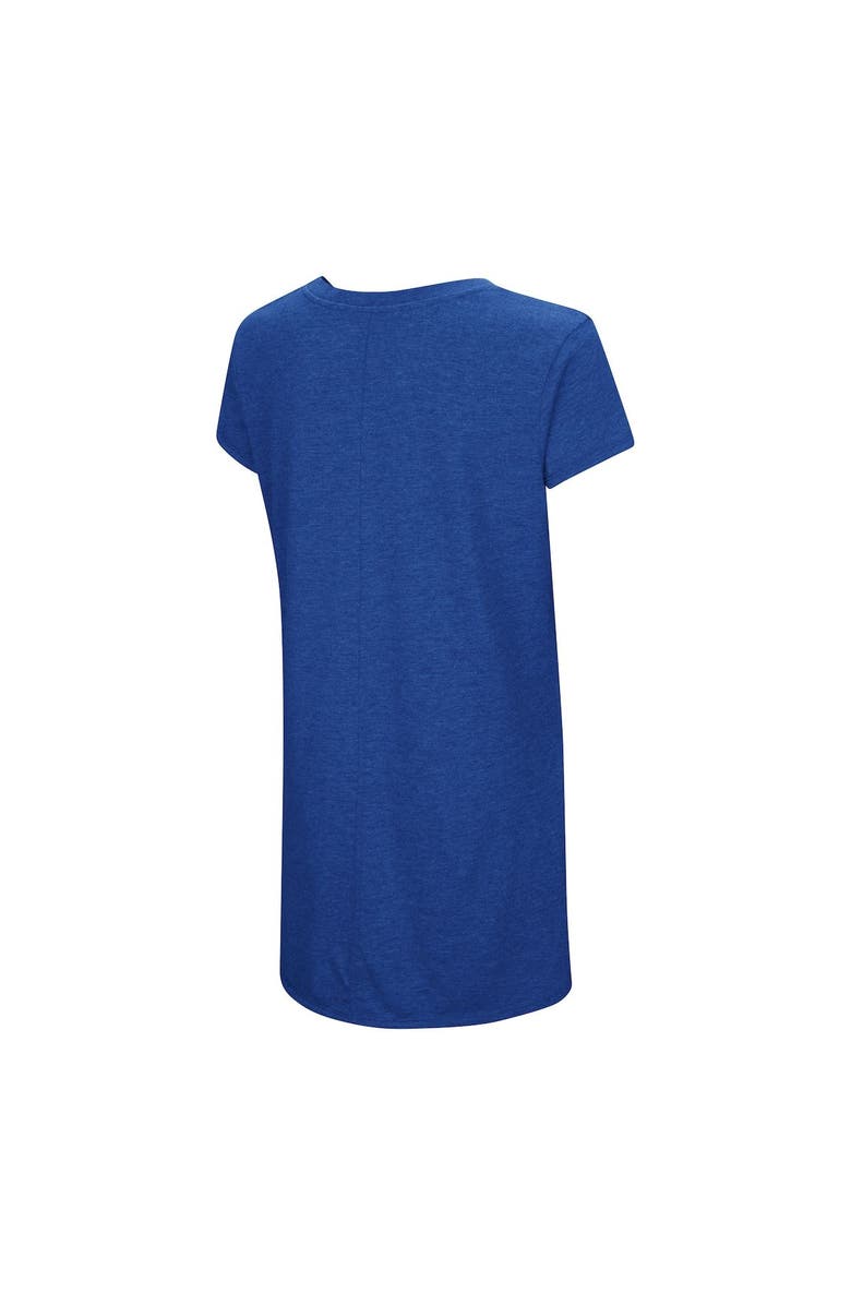 Under Armour Women's Under Armour Heathered Royal Toronto Blue Jays Pride Streak V-Neck Tri-Blend Performance T-Shirt, Alternate, color, 