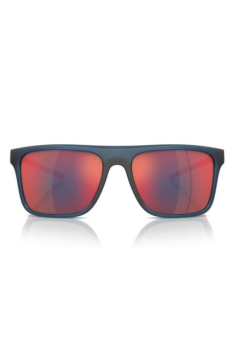 58mm Square Sunglasses