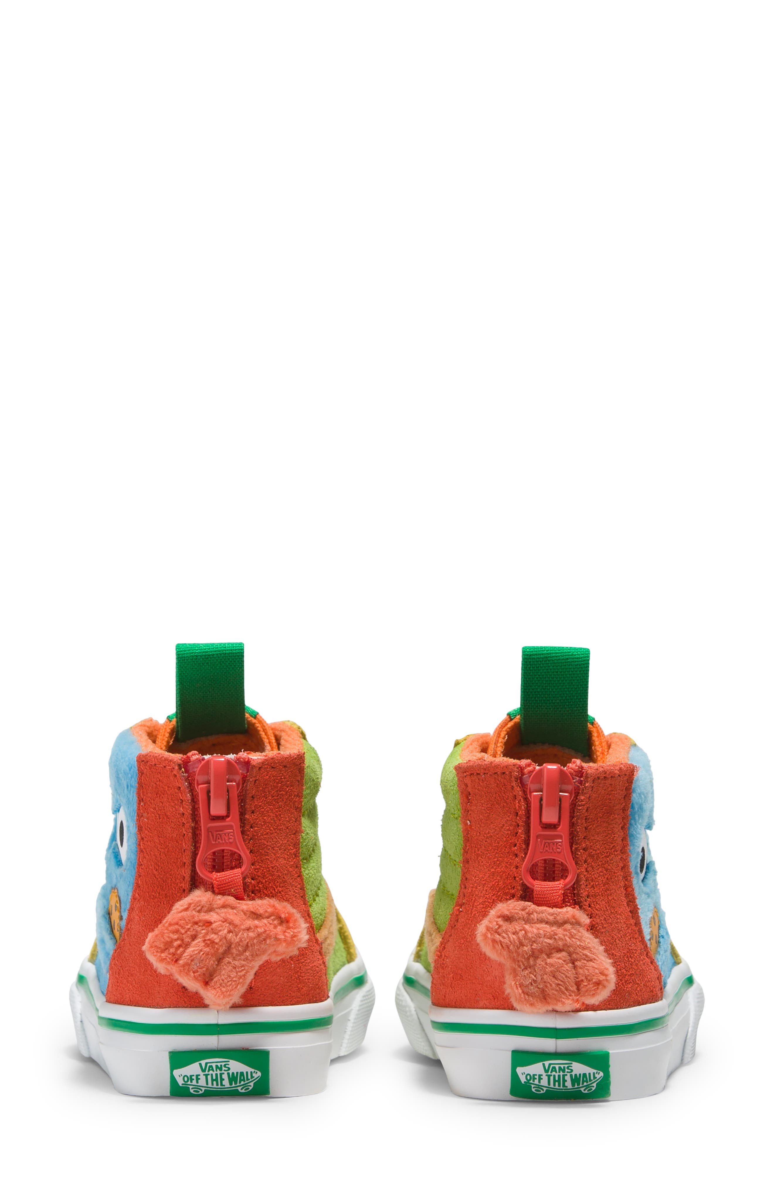Vans Kids' x Sesame Street SK8-Hi Zip Sneaker, Alternate, color, 