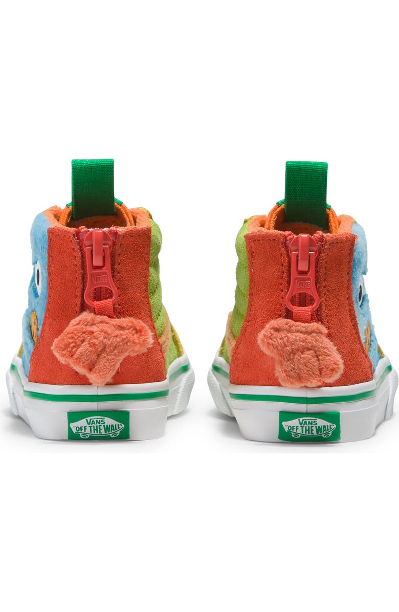 Vans Kids' x Sesame Street SK8-Hi Zip Sneaker, Alternate, color,