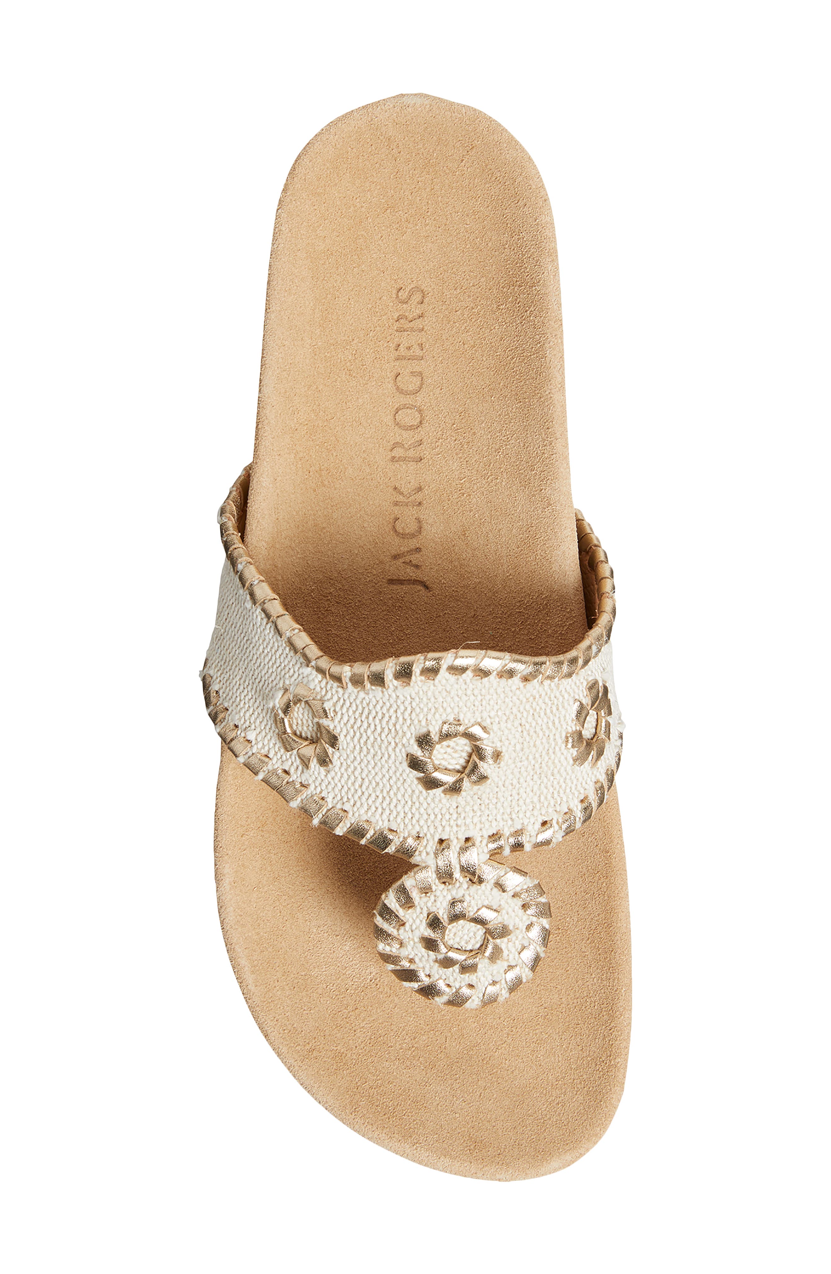 Jack Comfort Flip Flop, Alternate, color, NATURAL/ PLATINUM