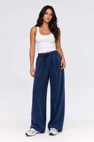 Monlicia Calira 100% Modal High-Waist Wide-Leg Pants