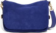 AIMEE Gramercy Suede Messenger Bag