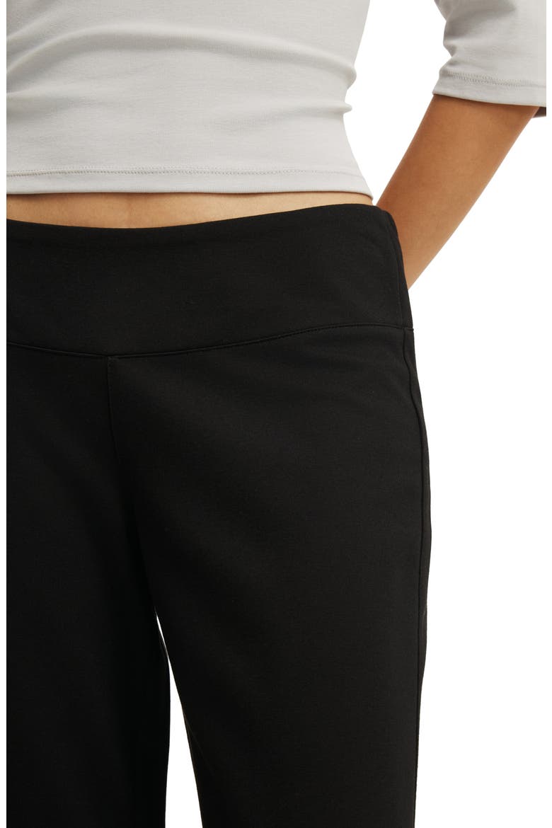 Women's Cara Low Rise Straight Pant, Alternate, color, Black