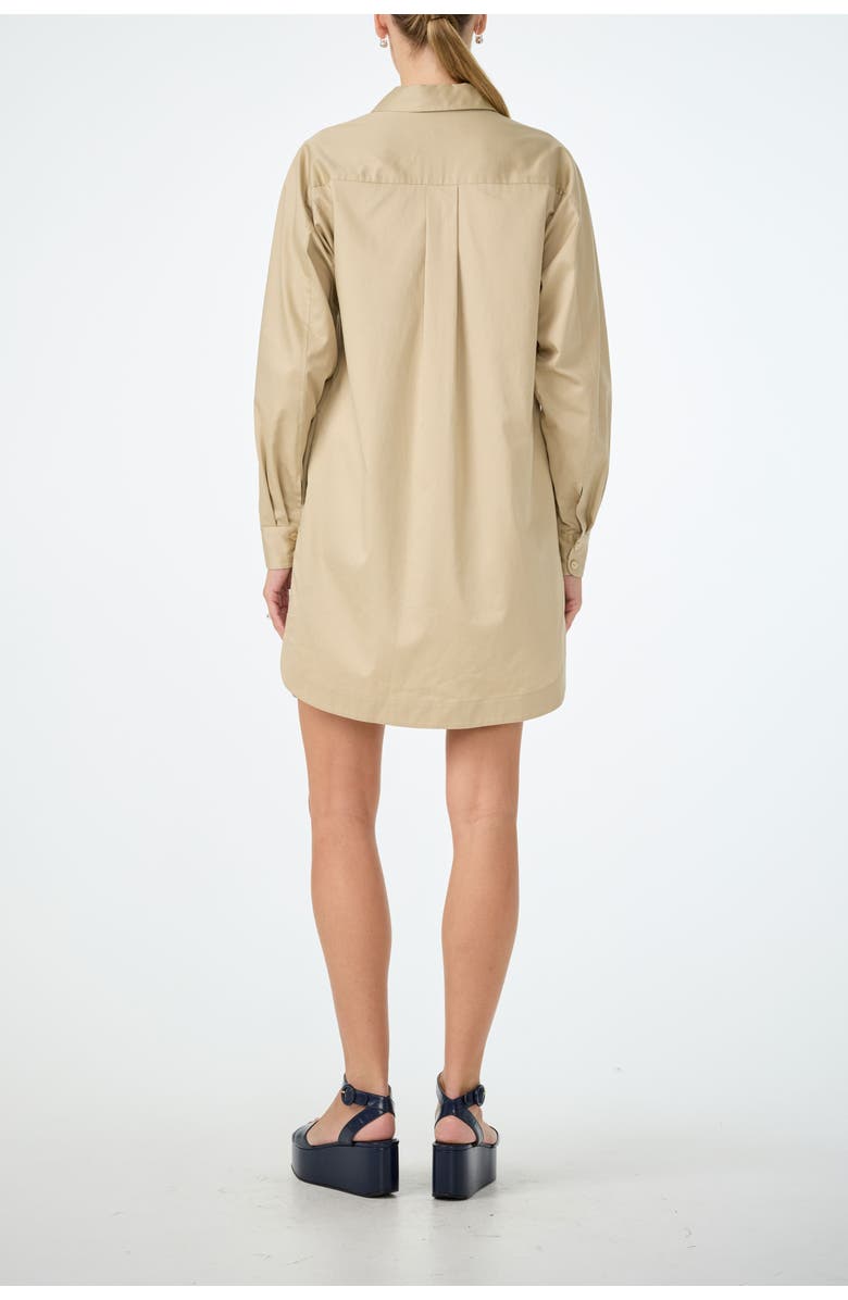 Trina Turk Marx Shirt Dress, Alternate, color, Biarritz Beige