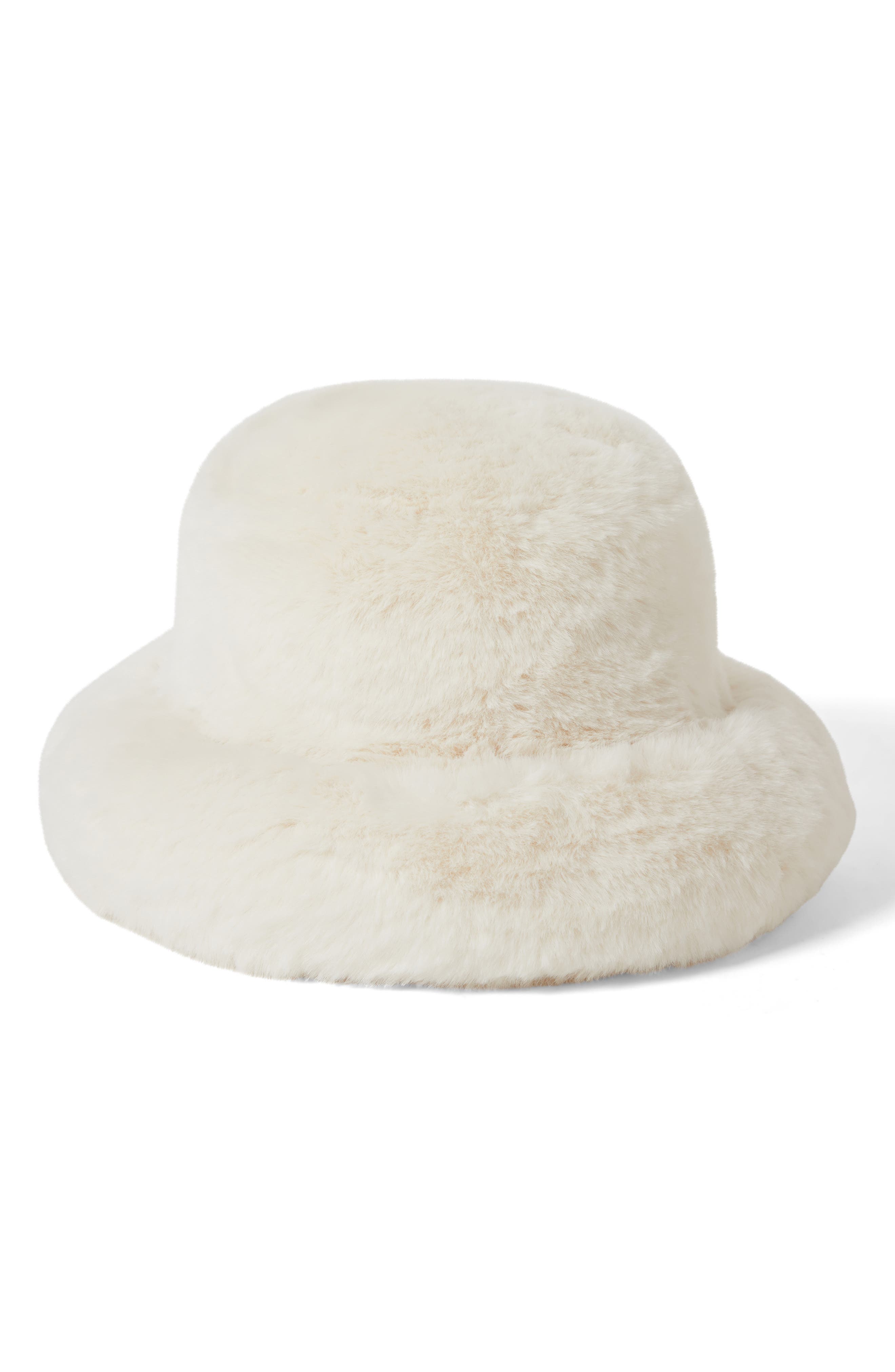 Brixton Dion Faux Fur Packable Hat