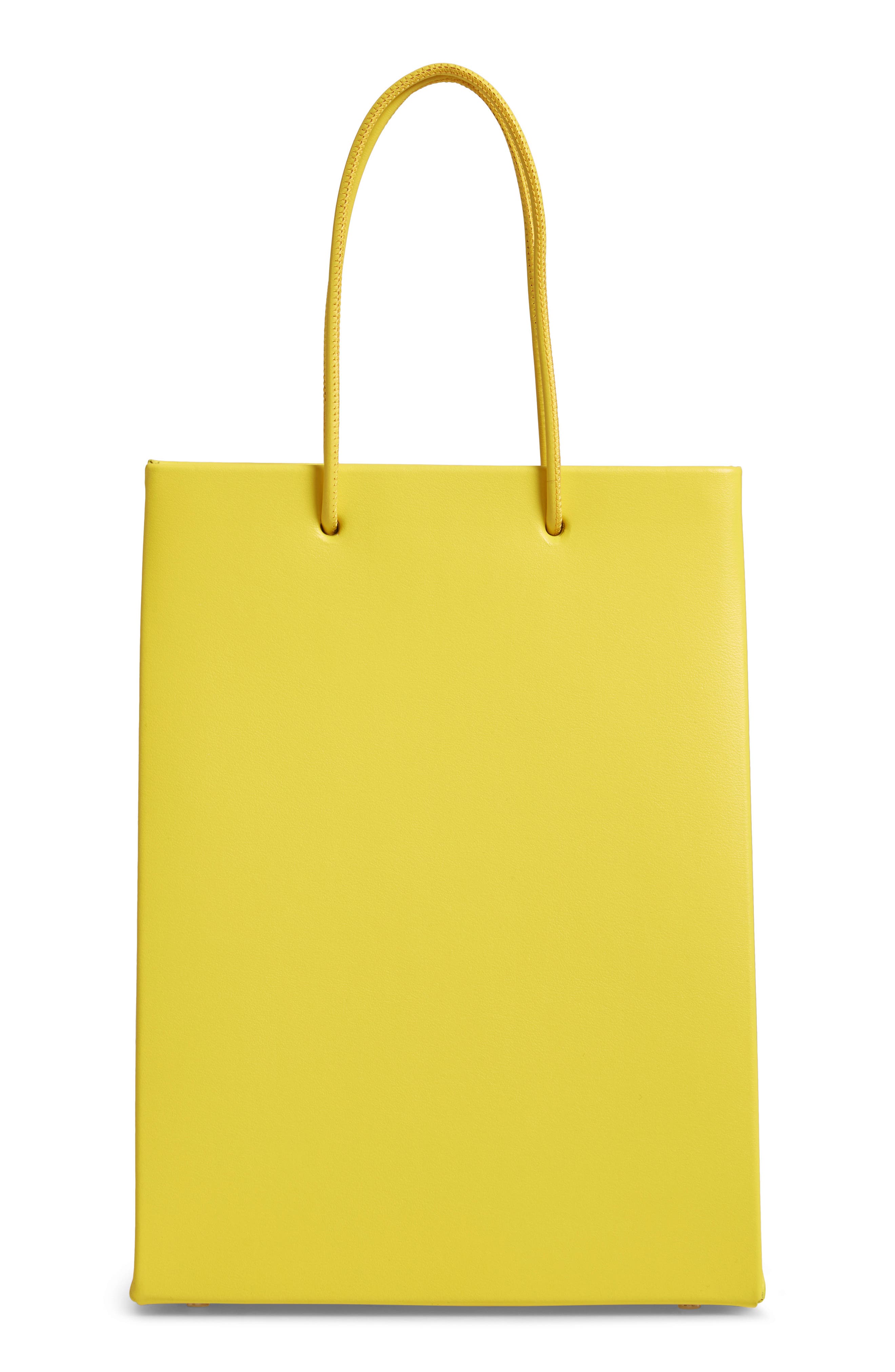 Medea Prima Tall Calfskin Leather Bag, Alternate, color, 