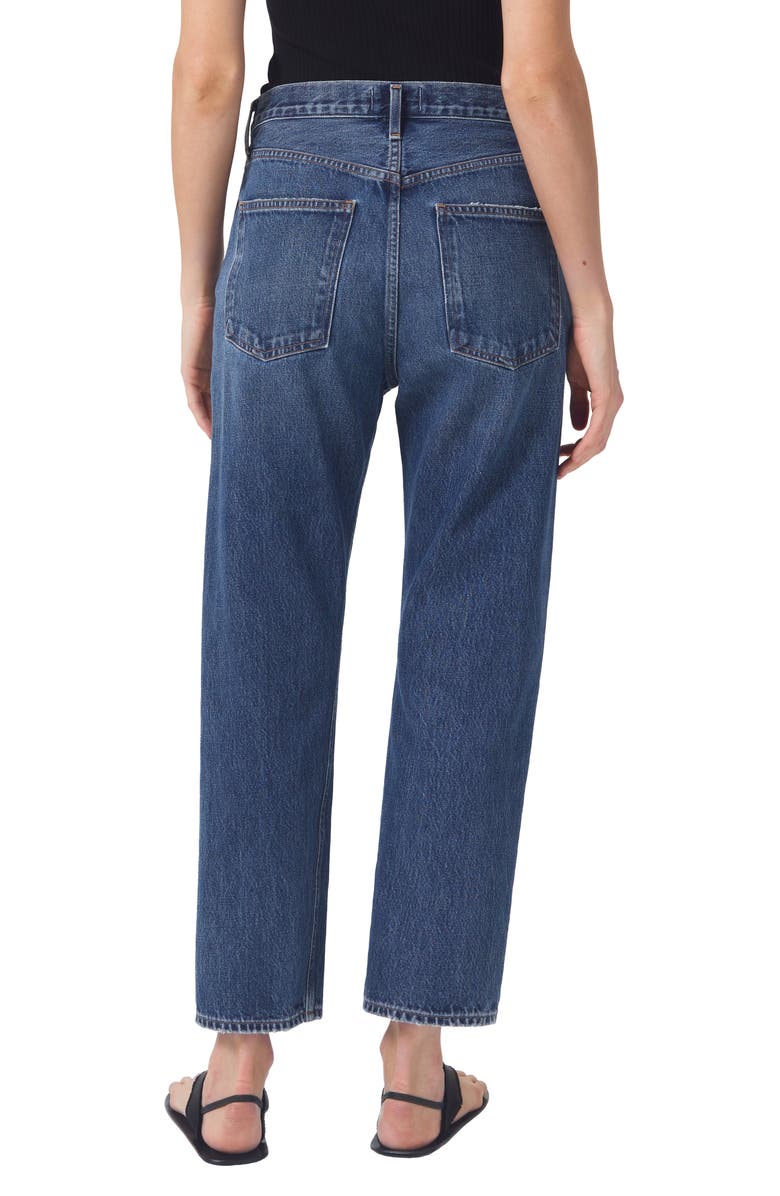 AGOLDE '90s Crop Relaxed Organic Cotton Jeans, Alternate, color, 