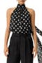 selected White Dots In Black