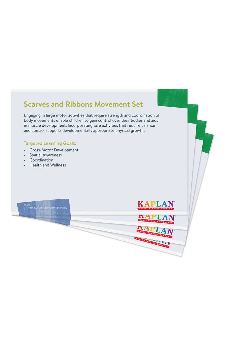 Kaplan Early Learning Company Scarves and Ribbons Set, Alternate, color, Multicolored