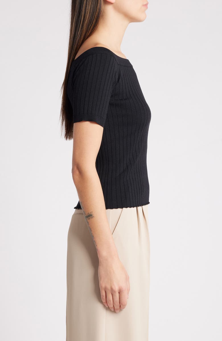 RUE SOPHIE Maur Off the Shoulder Rib Top, Alternate, color,