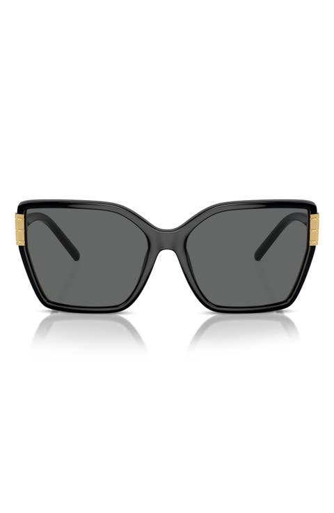 58mm Square Sunglasses