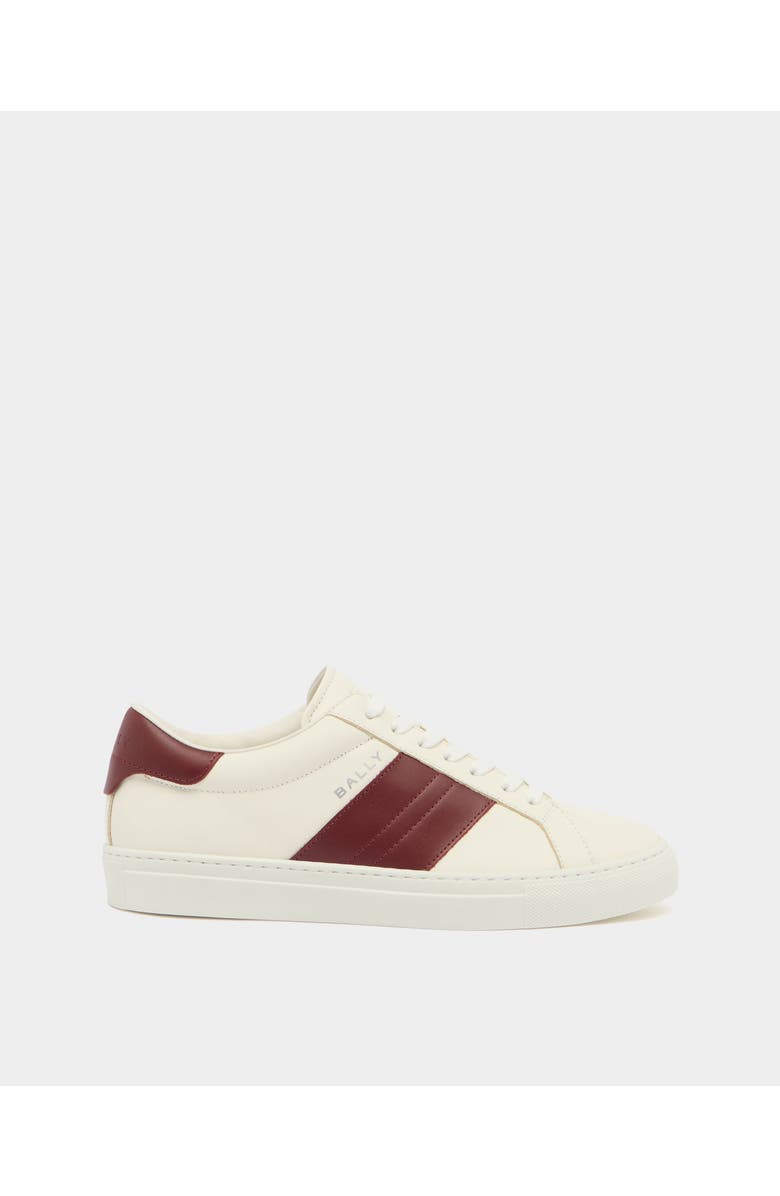 Bally Hedon Sneaker in Leather, Main, color, White