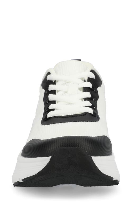 Shop Journee Collection Marshel Casual Sneaker In White/black