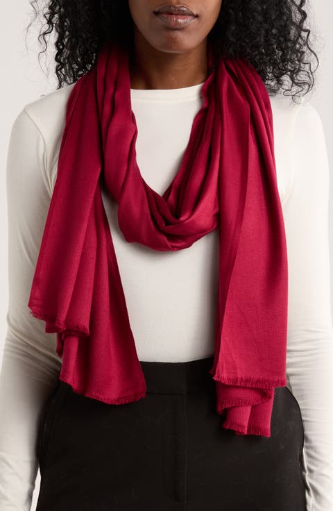 Oversized Satin Pashmina Wrap