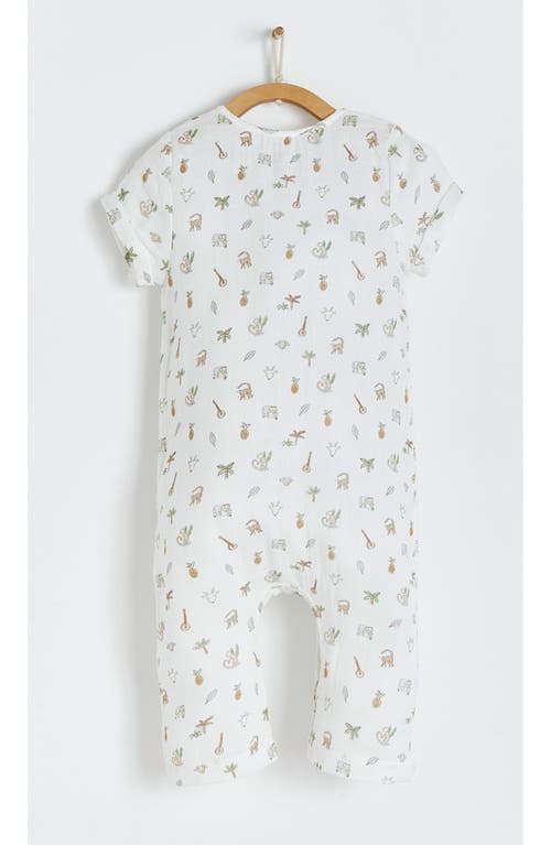 Babycottons Kanu Overall In Off White
