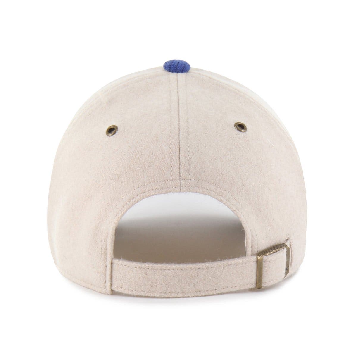 '47 Women's '47 Natural/Royal New York Giants Rope Script Clean Up ...