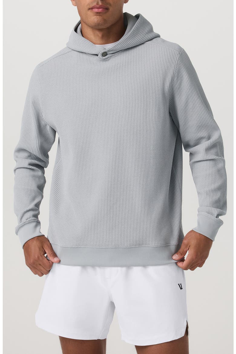 Tech Waffle Hoodie, Main, color, SEA FOG