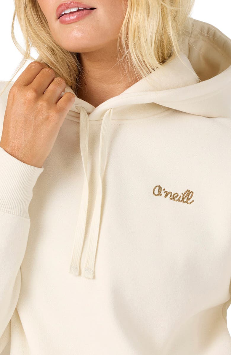 O'Neill Arden Crop Hoodie, Alternate, color, Tofu