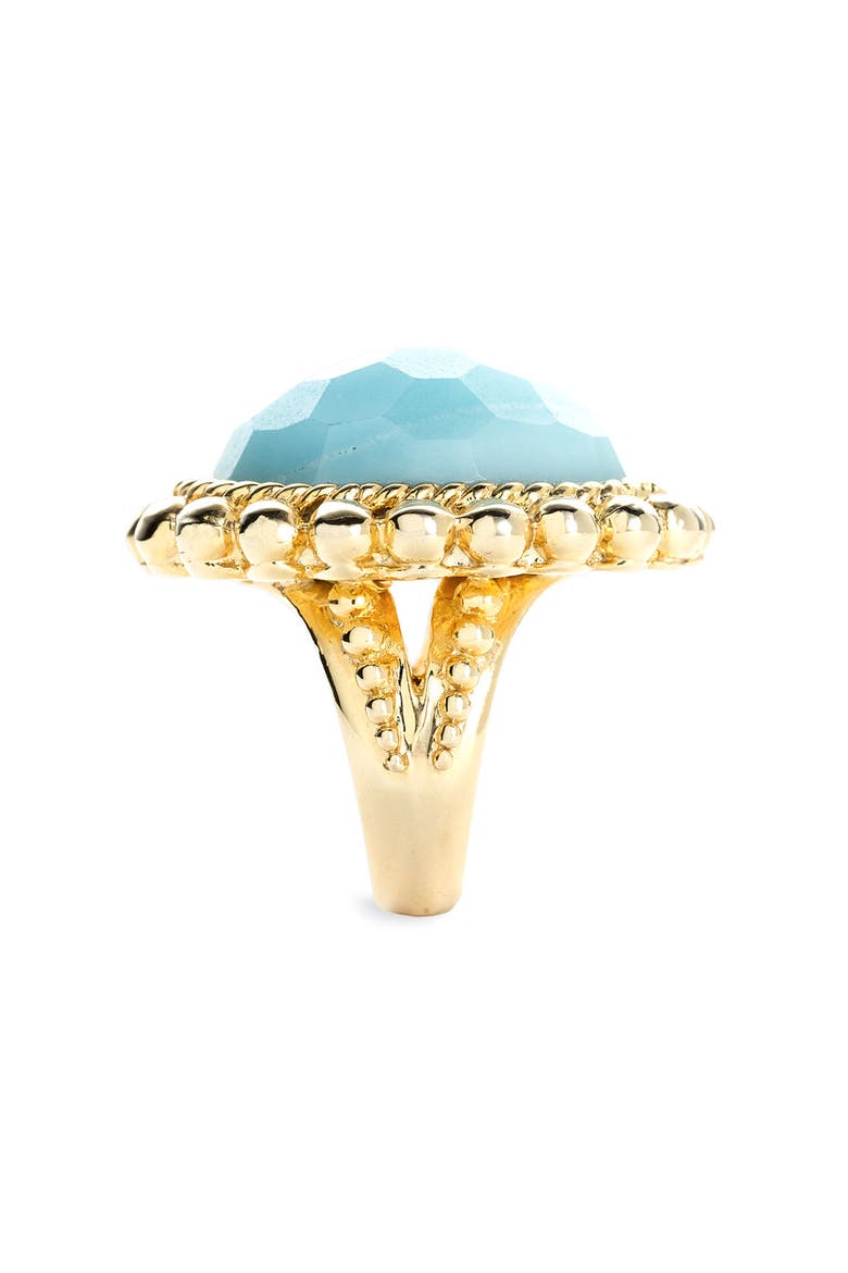 Round Amazonite Ring (Nordstrom Exclusive), Alternate, color, AMAZONITE