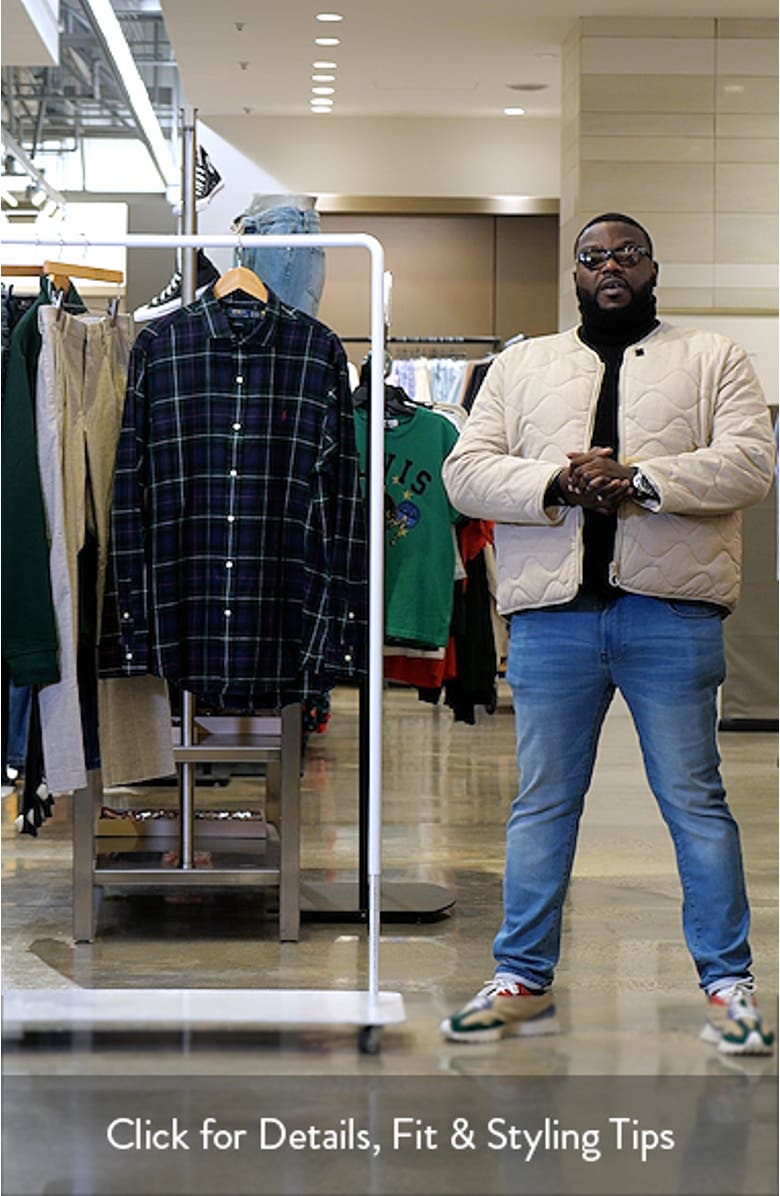 Classic Fit Plaid Twill Button-Up Shirt, sales video thumbnail