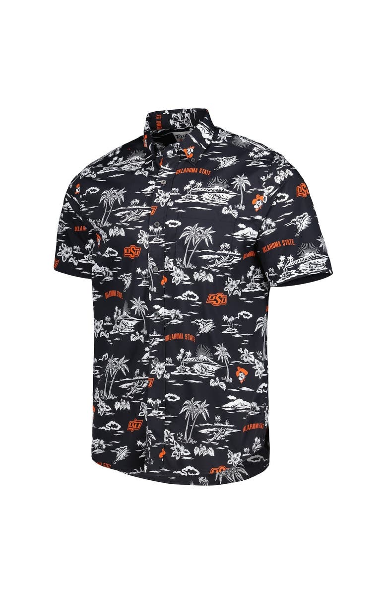 Reyn Spooner Men's Reyn Spooner Black Oklahoma State Cowboys Classic Button-Down Shirt, Alternate, color, 