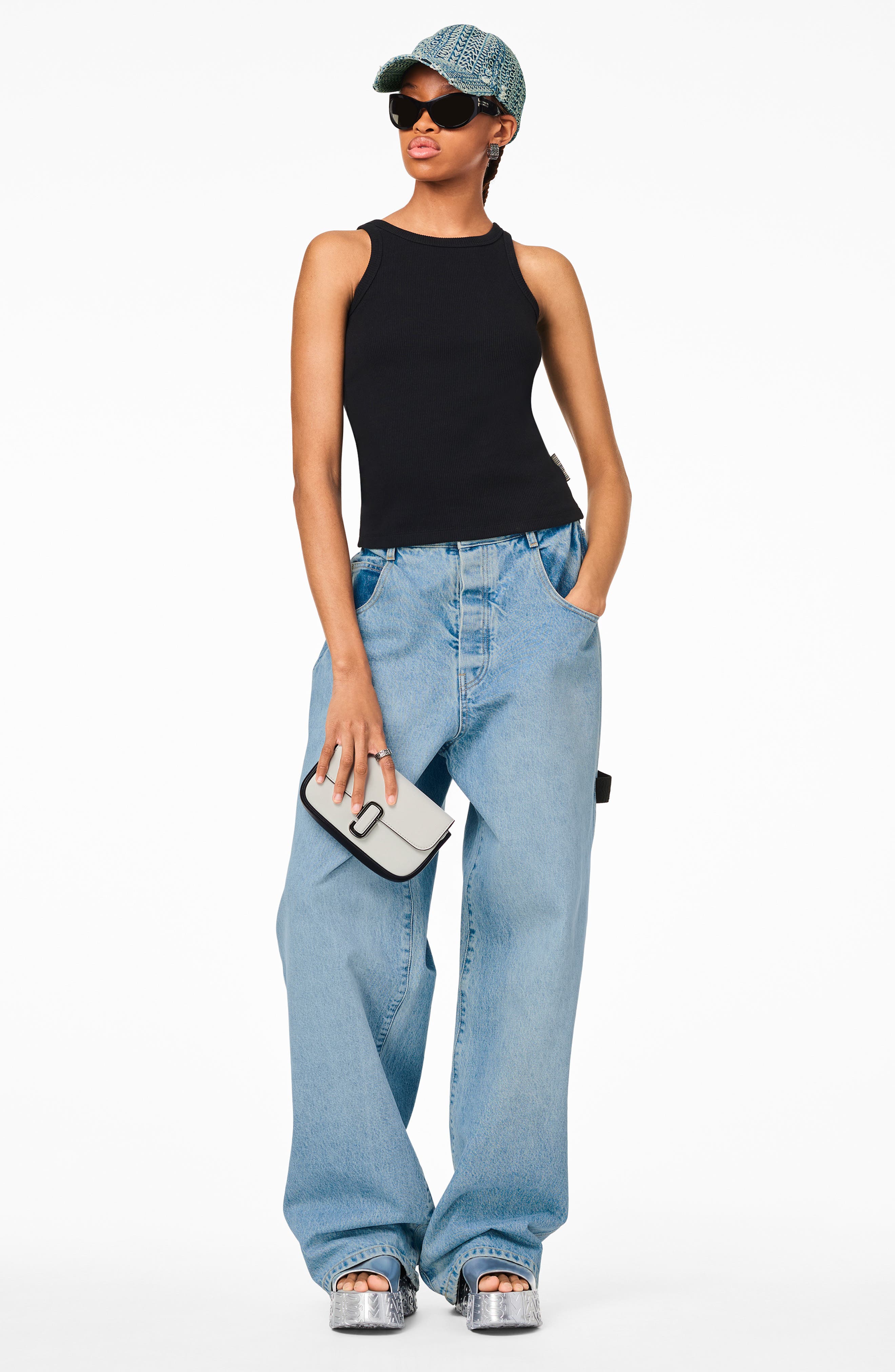 Marc Jacobs The Bicolor J Marc Mini Bag, Alternate, color, 