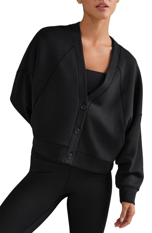 Rhone Dreamglow Cardigan In Black