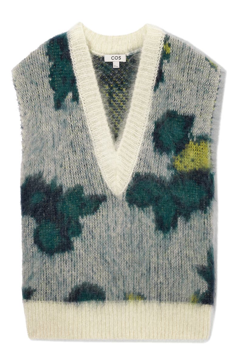 COS Mohair & Wool Sweater Vest, Alternate, color,